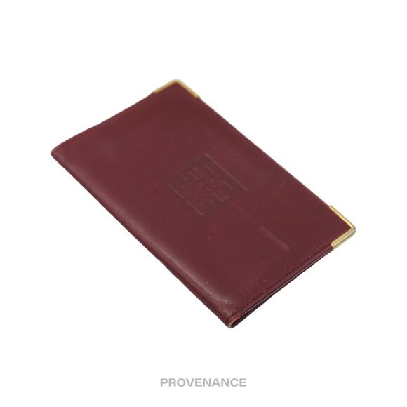 🔴 Givenchy Pocket Organizer Wallet - Red Leather - Picture 4 of 5